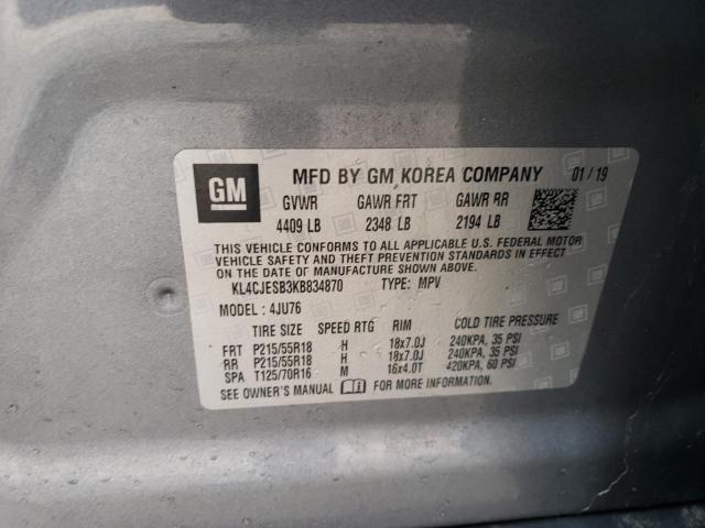 2019 BUICK ENCORE PRE - KL4CJESB3KB834870