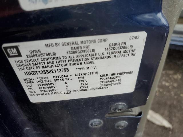 1GKDT13S832112795 GMC Envoy
