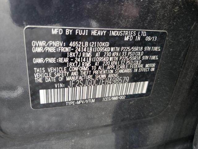 JF2SJGDC7EH498579 Subaru Forester 2.0xt Premium