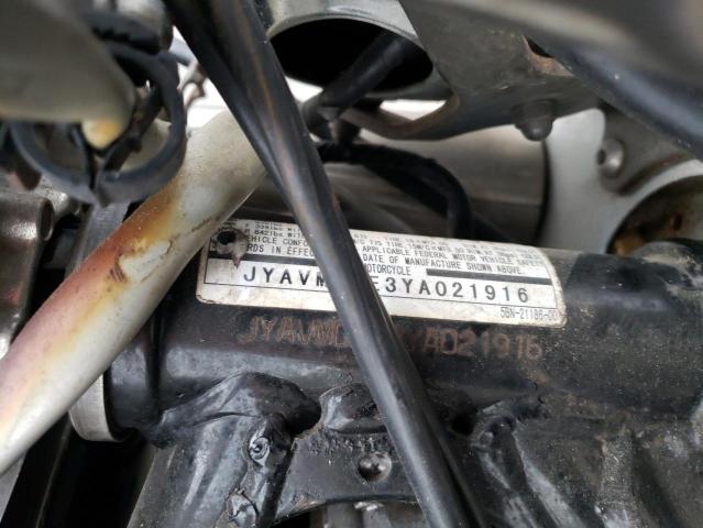 2000 YAMAHA XVS65A JYAVM01E3YA021916