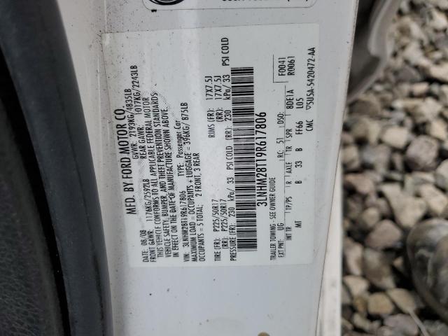 3LNHM28T19R617806 Lincoln MKZ