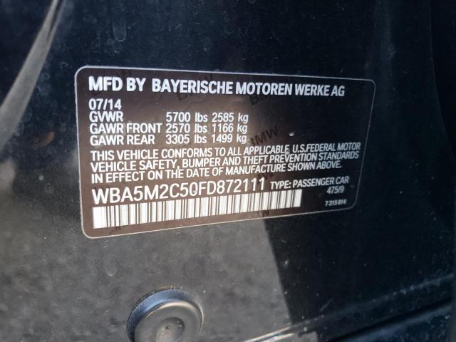 2015 BMW 535 IGT WBA5M2C50FD872111