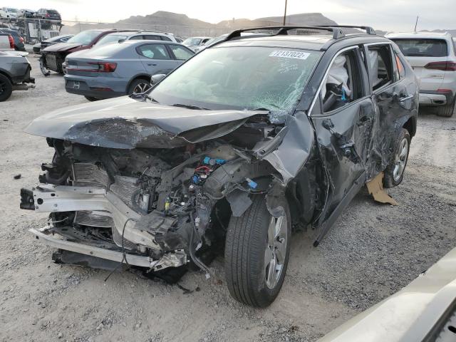 Salvage cars for sale at Las Vegas, NV auction: 2021 Toyota Rav4 Limited