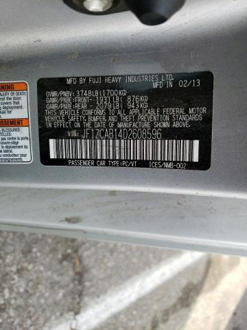 JF1ZCAB14D2608596 Subaru Brz 2.0 Premium