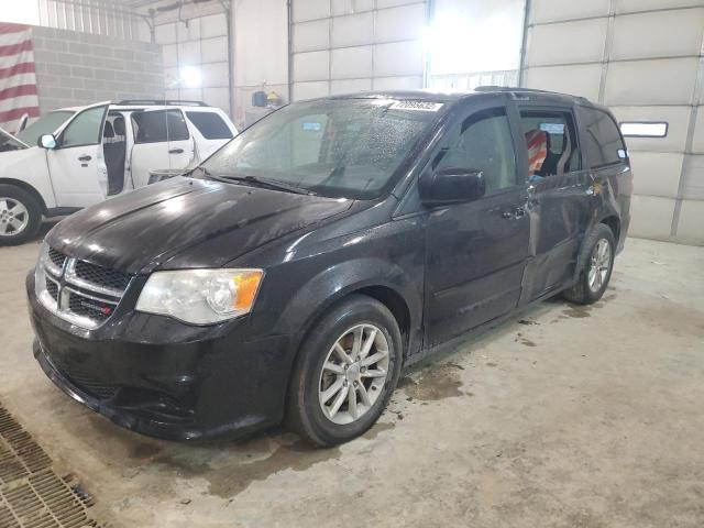 Salvage cars for sale from Copart Columbia, MO: 2013 Dodge Grand Caravan SXT