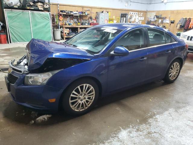 Salvage cars for sale from Copart Kincheloe, MI: 2012 Chevrolet Cruze ECO