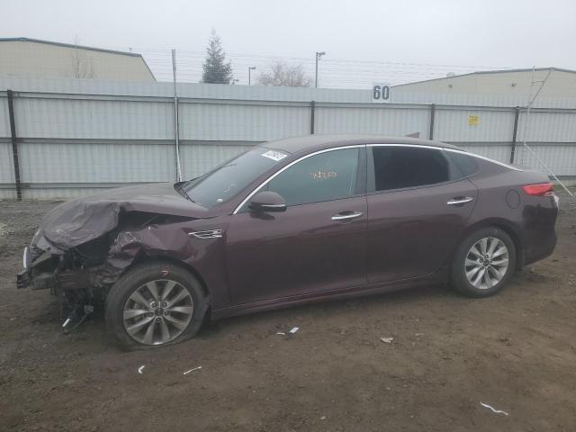 Salvage cars for sale from Copart Bakersfield, CA: 2018 KIA Optima LX