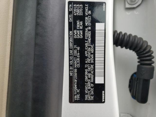 YV126MFK9F2356199 Volvo S60