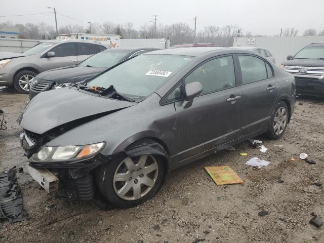 Salvage cars for sale at Louisville, KY auction: 2010 Honda Civic LX