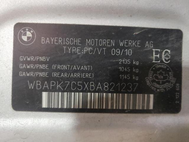 WBAPK7C5XBA821237 BMW 328 XI