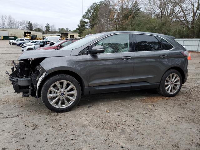 Vehiculos salvage en venta de Copart Knightdale, NC: 2017 Ford Edge Titanium