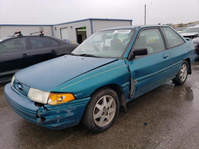 Salvage cars for sale from Copart Orlando, FL: 1995 Ford Escort LX