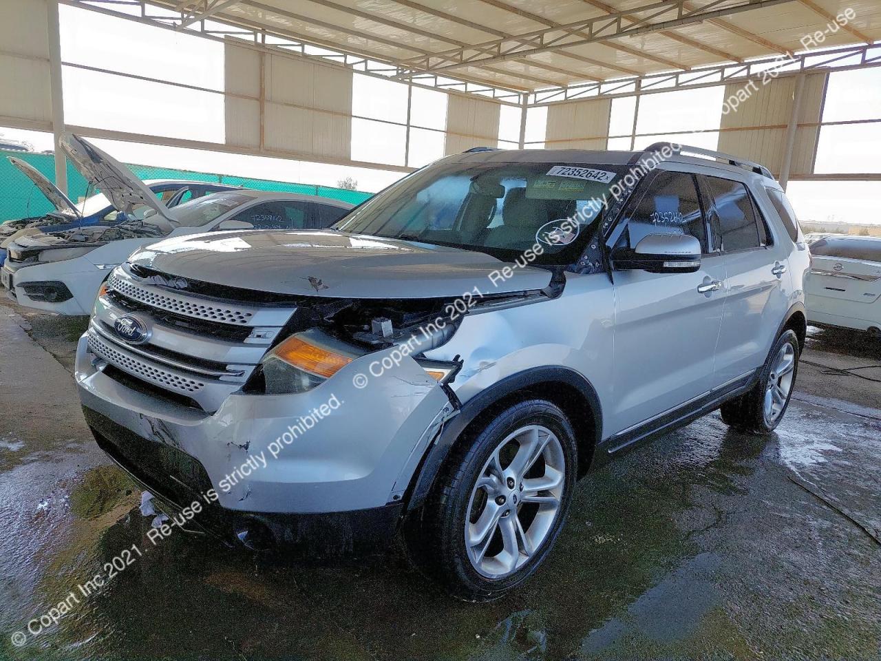 1FM5K8F82FGC43817 - 2015 Ford Explorer Xlt - #72352642