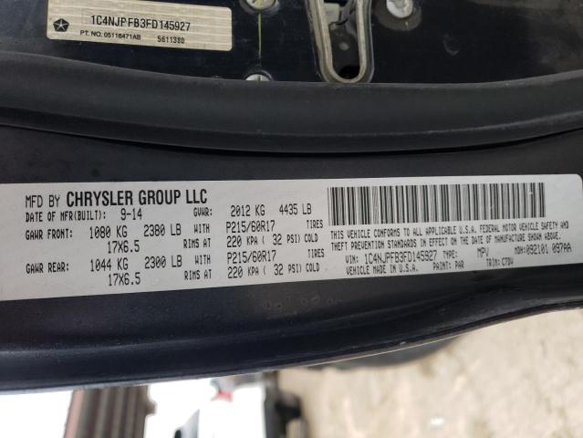 1C4NJPFB3FD145927 Jeep Patriot Latitude
