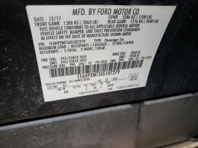 2018 FORD TAURUS POL - 1FAHP2MT3JG107279