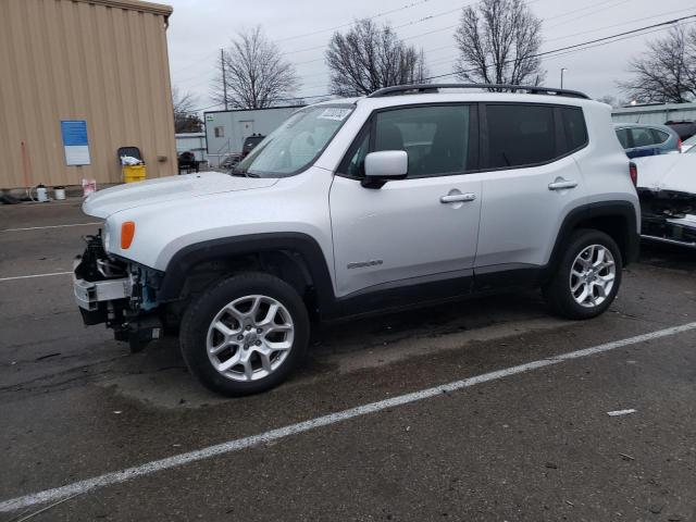 Salvage cars for sale from Copart Moraine, OH: 2018 Jeep Renegade L