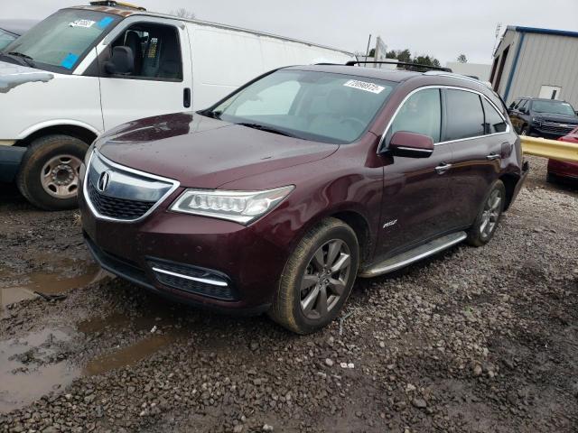 Acura MDX salvage cars for sale: 2014 Acura MDX Advance