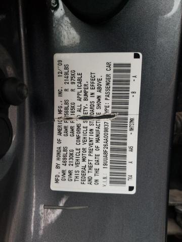 19UUA8F26AA009837 Acura TL