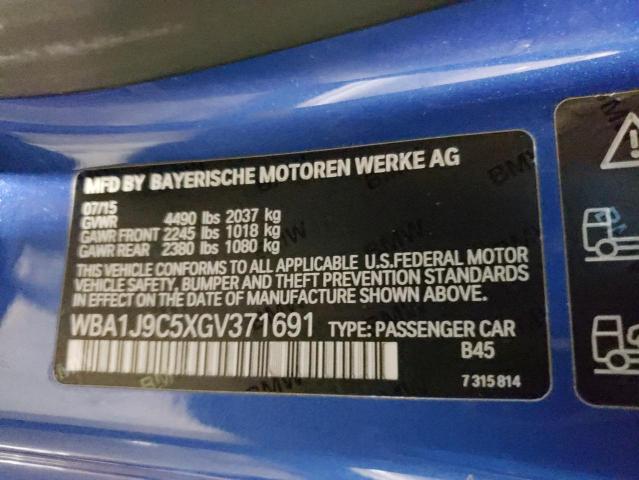 2016 BMW M235XI WBA1J9C5XGV371691