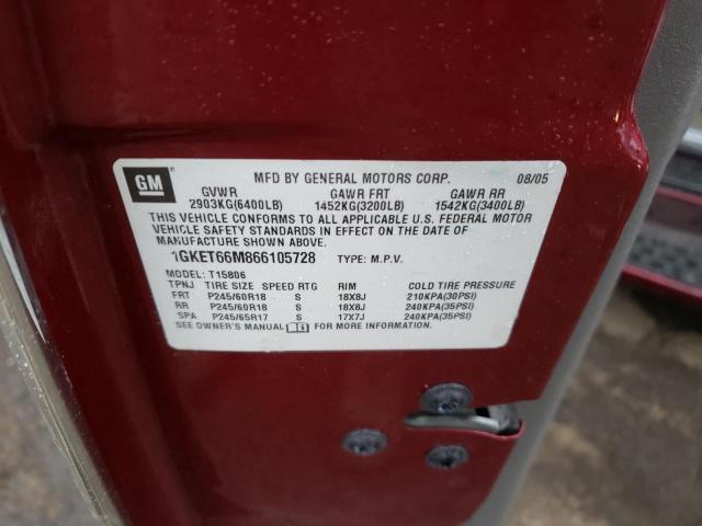 1GKET66M866105728 GMC Envoy