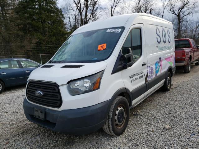 Salvage cars for sale from Copart Northfield, OH: 2015 Ford Transit T
