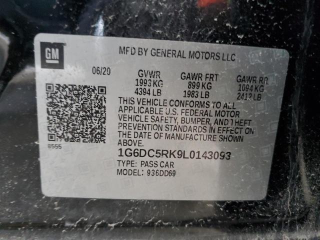 2020 CADILLAC CT4 SPORT 1G6DC5RK9L0143093