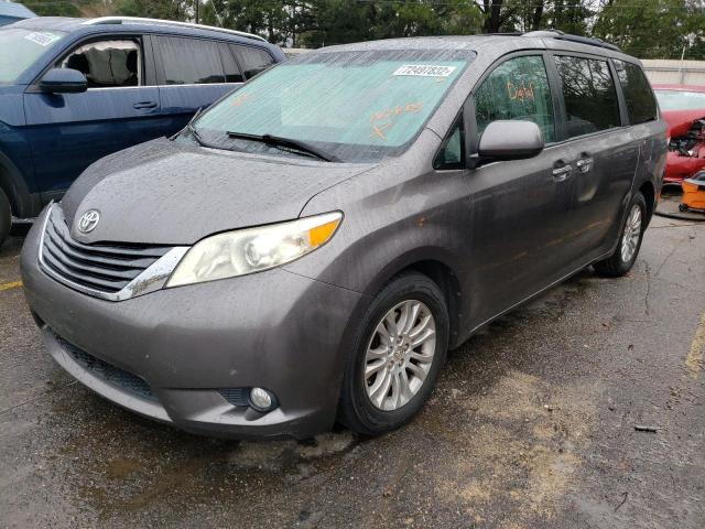 Salvage cars for sale from Copart Eight Mile, AL: 2011 Toyota Sienna XLE