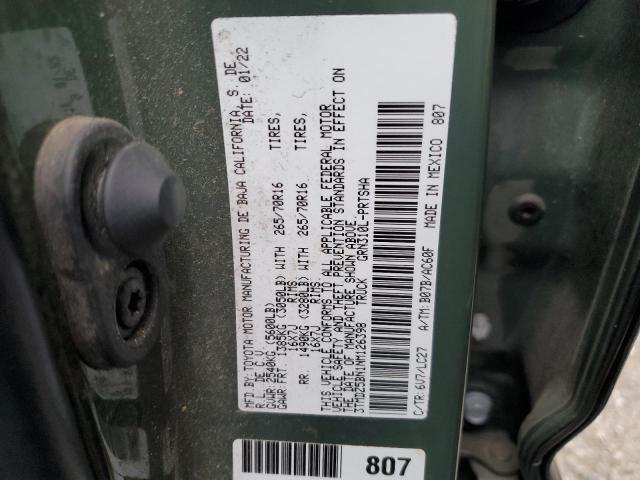 2022 TOYOTA TACOMA DOU - 3TMDZ5BN1NM126398