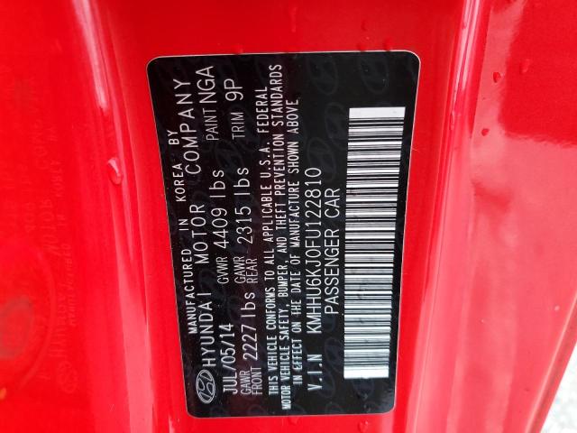 2015 HYUNDAI GENESIS CO - KMHHU6KJ0FU122810