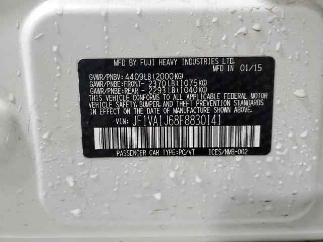 JF1VA1J68F8830141 Subaru Wrx Limited