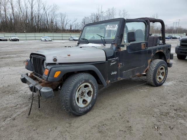 Salvage cars for sale from Copart Leroy, NY: 2001 Jeep Wrangler