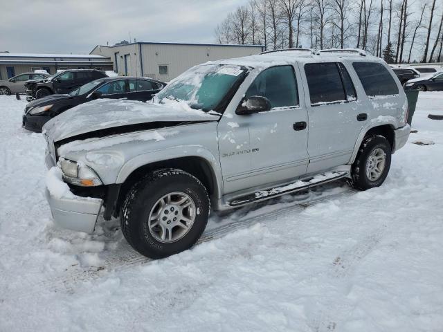 Salvage cars for sale from Copart Arlington, WA: 2001 Dodge Durango