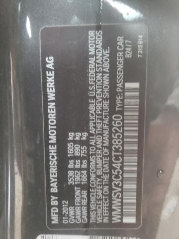 WMWSV3C54CT385260 Mini COOPER S