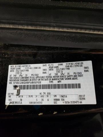 2015 FORD ESCAPE SE - 1FMCU9GX6FUB32122