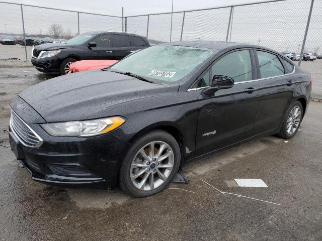 Salvage cars for sale from Copart Moraine, OH: 2017 Ford Fusion SE
