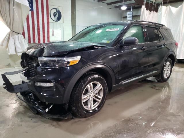 Salvage cars for sale from Copart Leroy, NY: 2020 Ford Explorer X