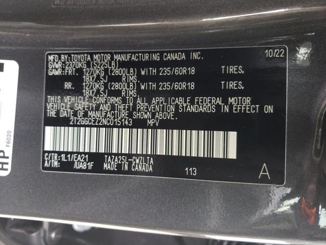 2022 LEXUS NX 350 - 2T2GGCEZ2NC015143