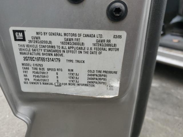 2GTEC19T651314179 GMC New Sierra C1500