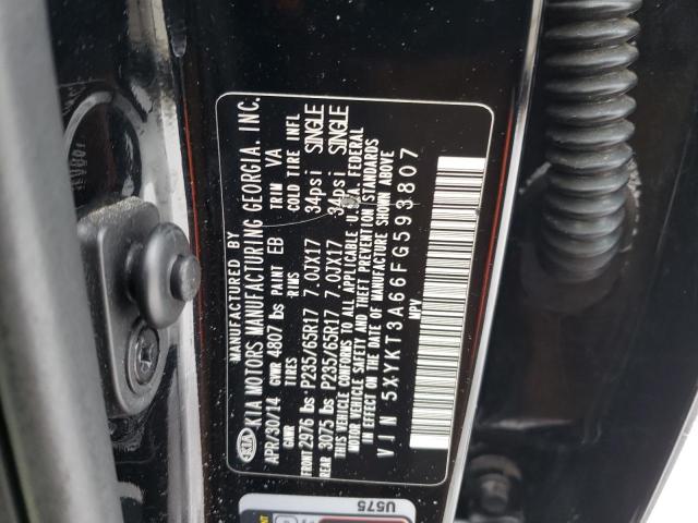 2015 KIA SORENTO LX - 5XYKT3A66FG593807