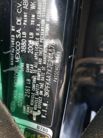 3KPFK4A7XJE244478 KIA FORTE LX