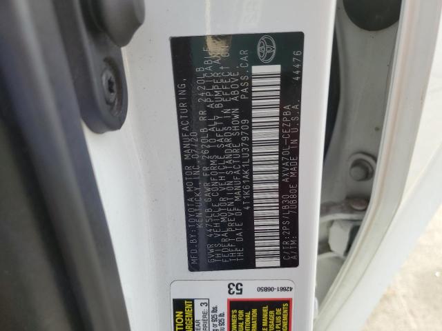 2020 TOYOTA CAMRY XSE - 4T1K61AK1LU379709