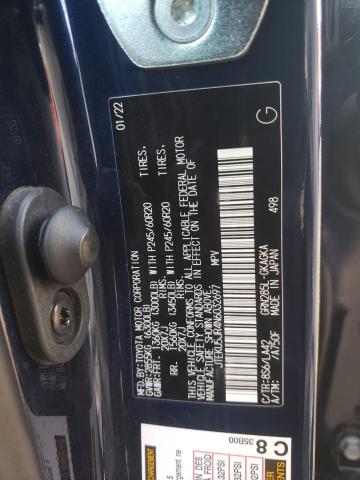2022 TOYOTA 4RUNNER LI JTEKU5JR4N6032697