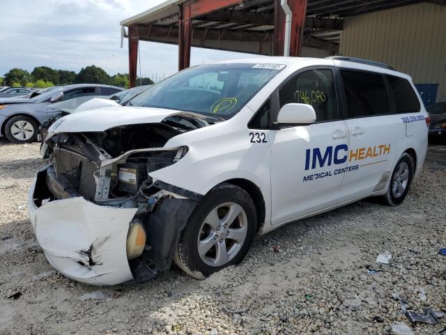 Salvage cars for sale from Copart Homestead, FL: 2011 Toyota Sienna LE