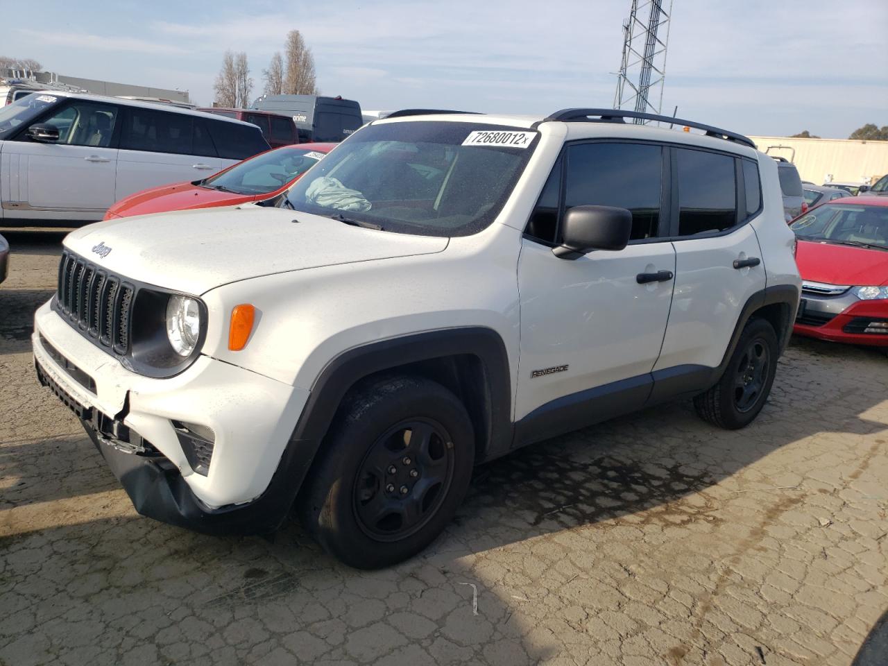 Оптика Jeep Renegade 2019