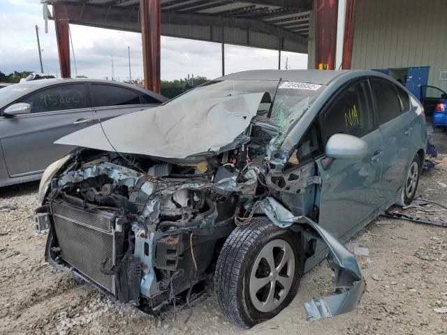 Salvage cars for sale from Copart Homestead, FL: 2014 Toyota Prius