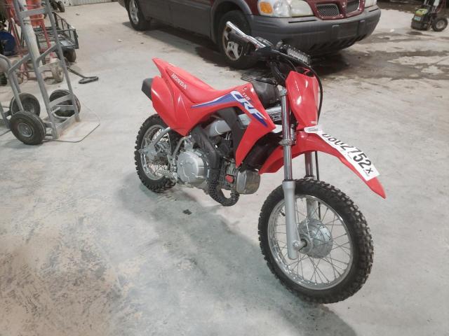 Salvage cars for sale from Copart Greenwood, NE: 2022 Honda CRF110 F