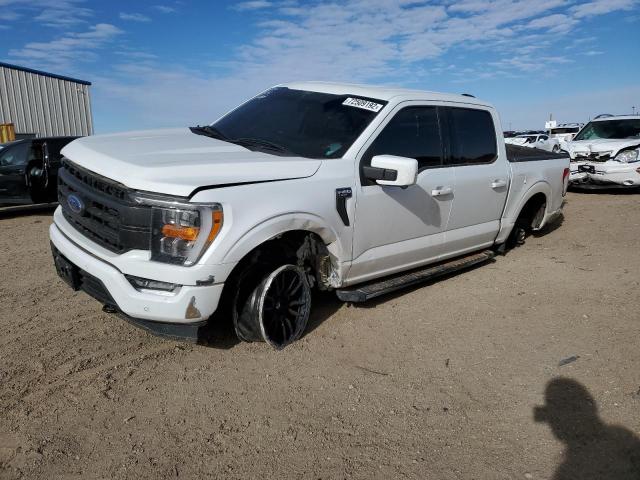 Salvage cars for sale from Copart Amarillo, TX: 2021 Ford F150 Super