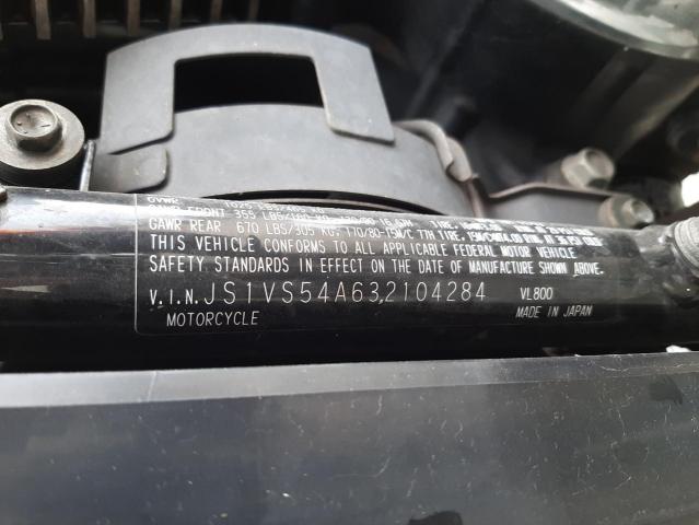 2003 SUZUKI VL800 - JS1VS54A632104284