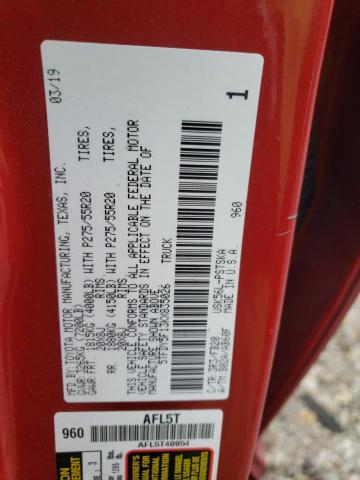 2019 TOYOTA TUNDRA CRE - 5TFDY5F13KX835026