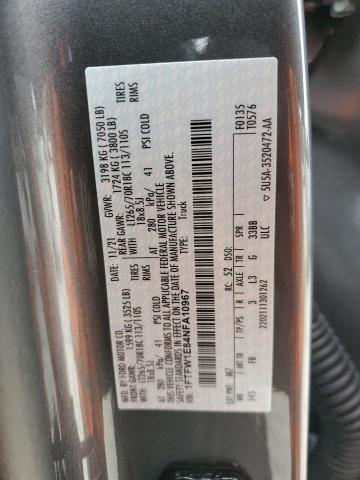 2022 FORD F150 SUPER - 1FTFW1E84NFA10967